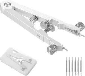 Stainless Steel conformity breakage financially Pins Watch Band Link Pins Spring Bars Repair Tool for Metal Chain Leather Strap Watch uxcell Watch Spring Bar Plier Tool Kit, 