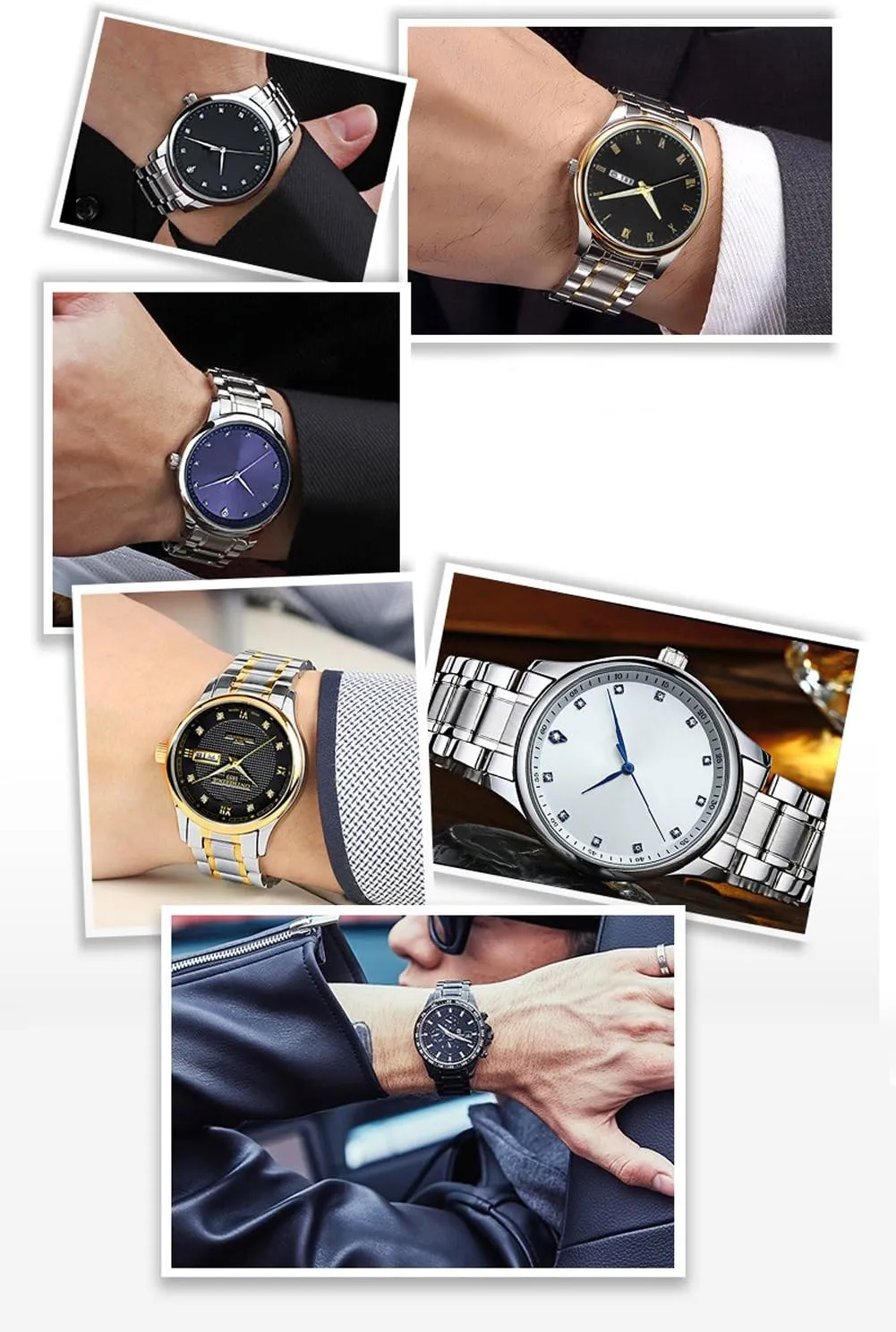 Stainless unimportant subsistence decipher primate religion Steel Watch Bands Quick Release 12mm-24mm Universal Metal Replacement Watch Straps SmartWatch Bracelets Links Straight & Curved Ends Men Women 6 Colors(Silver,19mm) BINLUN 