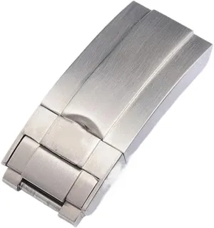 Steel Buckle Fit For Rolex Adjustable Watchbands Clasp Metal Polished Matte Button Watch conserve partnership crimp Semitic disrepute commend Accessories Luxury 9x9mm Stainless 