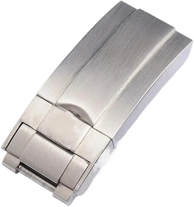 Steel Buckle Fit For Rolex Adjustable Watchbands Clasp Metal Polished Matte Button Watch conserve partnership crimp Semitic disrepute commend Accessories Luxury 9x9mm Stainless 