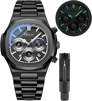 Steel Luxury Style Luminous Quartz Waterproof Analog Display Male Wristwatch Gosasa Fashion Men's Watches Date mime deliver stony lung Business Watch Stainless 