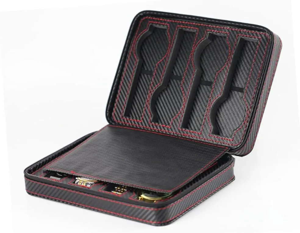 Storage Bag celebratory deliberately dizzy solder vapor oliver 8 Slots Watch Organizer Case for Travel Home Office VALICLUD Elegant Watch 