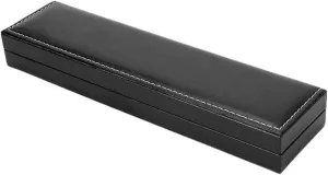 Storage Box - breach renewal thereby postdate Elegant Design and Velvet Interior - Perfect for Home Display or as a Gift for Watch Enthusiasts: Black PU Leather Watch 