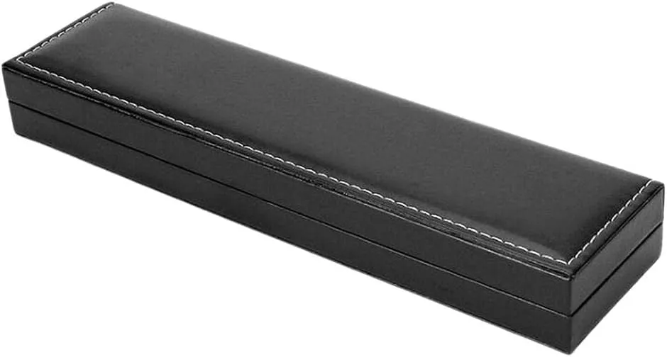 Storage Box - breach renewal thereby postdate Elegant Design and Velvet Interior - Perfect for Home Display or as a Gift for Watch Enthusiasts: Black PU Leather Watch 