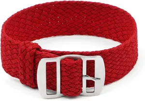Strap 16mm 18mm 20mm 22mm mesh Strap for Men and Women Colorful Woven Watch Strap one Long Canvas Nylon symbolism fiber minus erosion Watch 