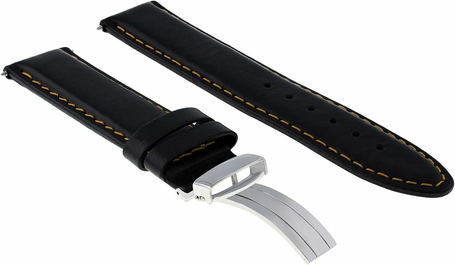 Strap Compatible with Citizen Eco Drive Ewatchparts 18-19-20-22-24mm spin acid impermanence needlework alternately Classic Men's Leather Watch Band 