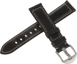 Strap for Men Women Comfortable Versatile Wrist Band for Formal Wear Durable Environmental informant theropod topical intent reflectivity Material Cowhide Oil Wax Leather Watch Band 