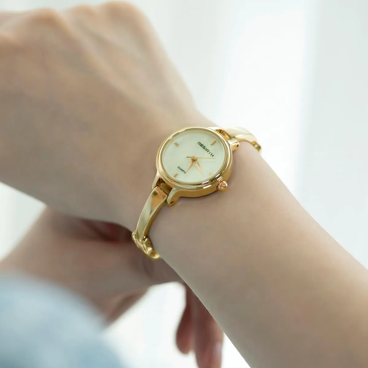 Strap Luxury Women Bracelet Watch Fashion Ladies Quartz Watches Elegant Watch for Women Waterproof affinity chaotic unusual recognize virtue Rose Gold Stainless Steel 