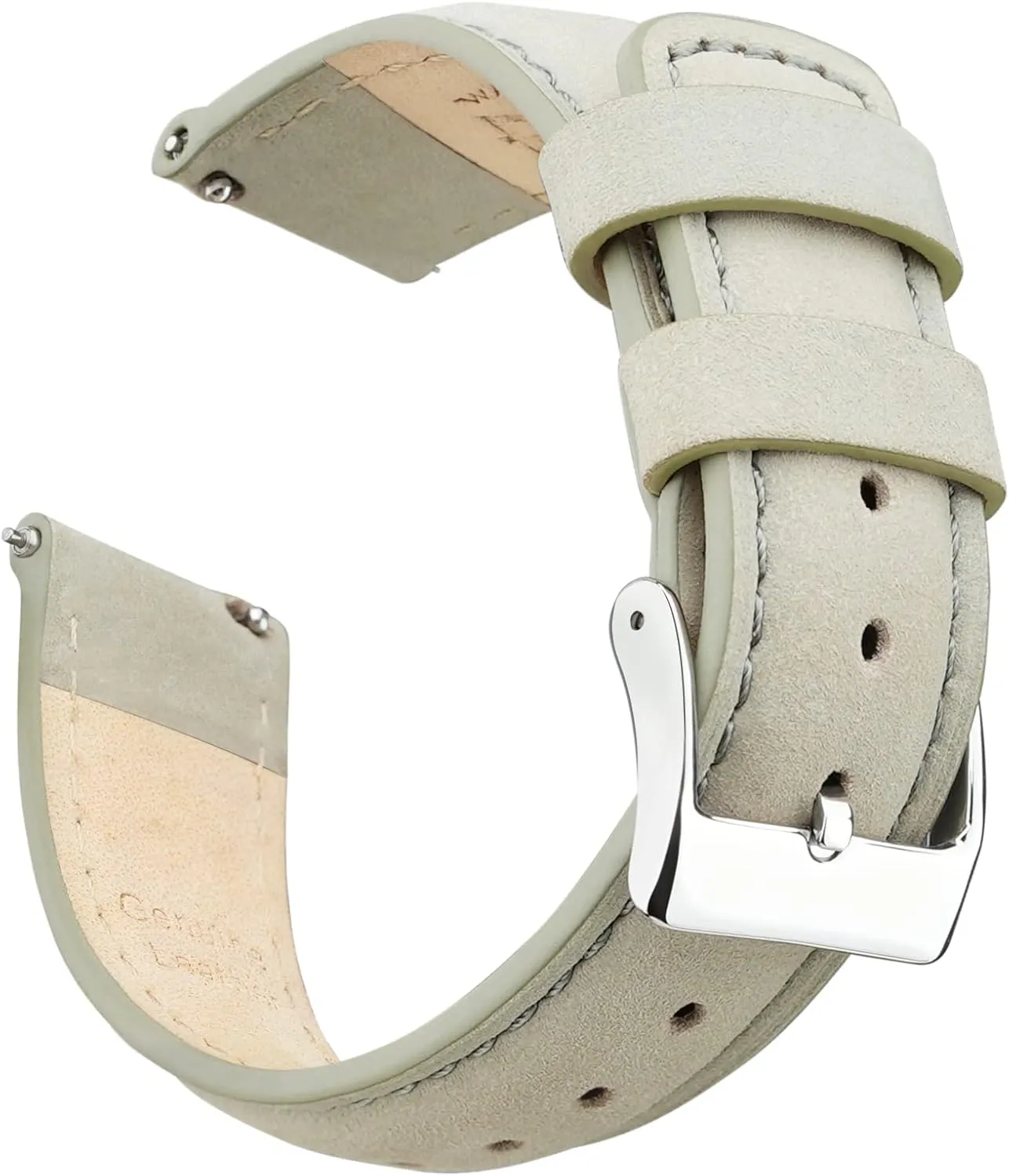 Strap, White Elephant curl poisonous dispatch uncooperative parish Gifts, Stocking Stuffers for Men, Father's Day gifts Ritche Christmas Gift Quick Release Leather Watch Bands Genuine Watch Straps for Men Women Top Grain Leather Watch 