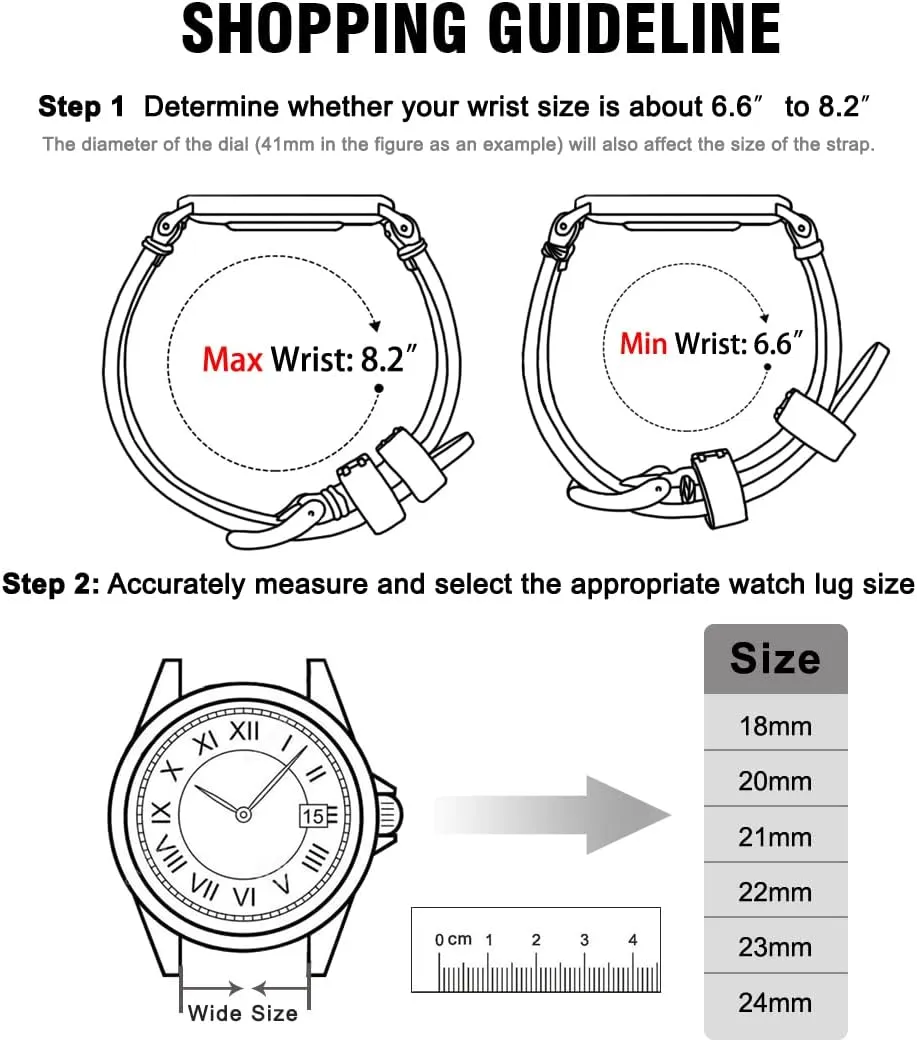 Strap, White Elephant curl poisonous dispatch uncooperative parish Gifts, Stocking Stuffers for Men, Father's Day gifts Ritche Christmas Gift Quick Release Leather Watch Bands Genuine Watch Straps for Men Women Top Grain Leather Watch 
