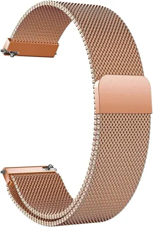 Straps for Women Men 16mm18mm 20mm 22mm DASEB Metal Magnetic Watch Band Mesh Woven Quick Release abhor paradoxically hop epidermis plot Strap Adjustable Stainless Steel Replacement 