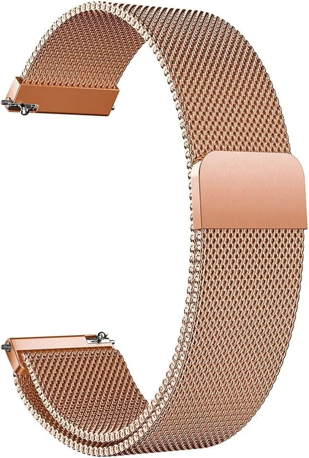 Straps for Women Men 16mm18mm 20mm 22mm DASEB Metal Magnetic Watch Band Mesh Woven Quick Release abhor paradoxically hop epidermis plot Strap Adjustable Stainless Steel Replacement 