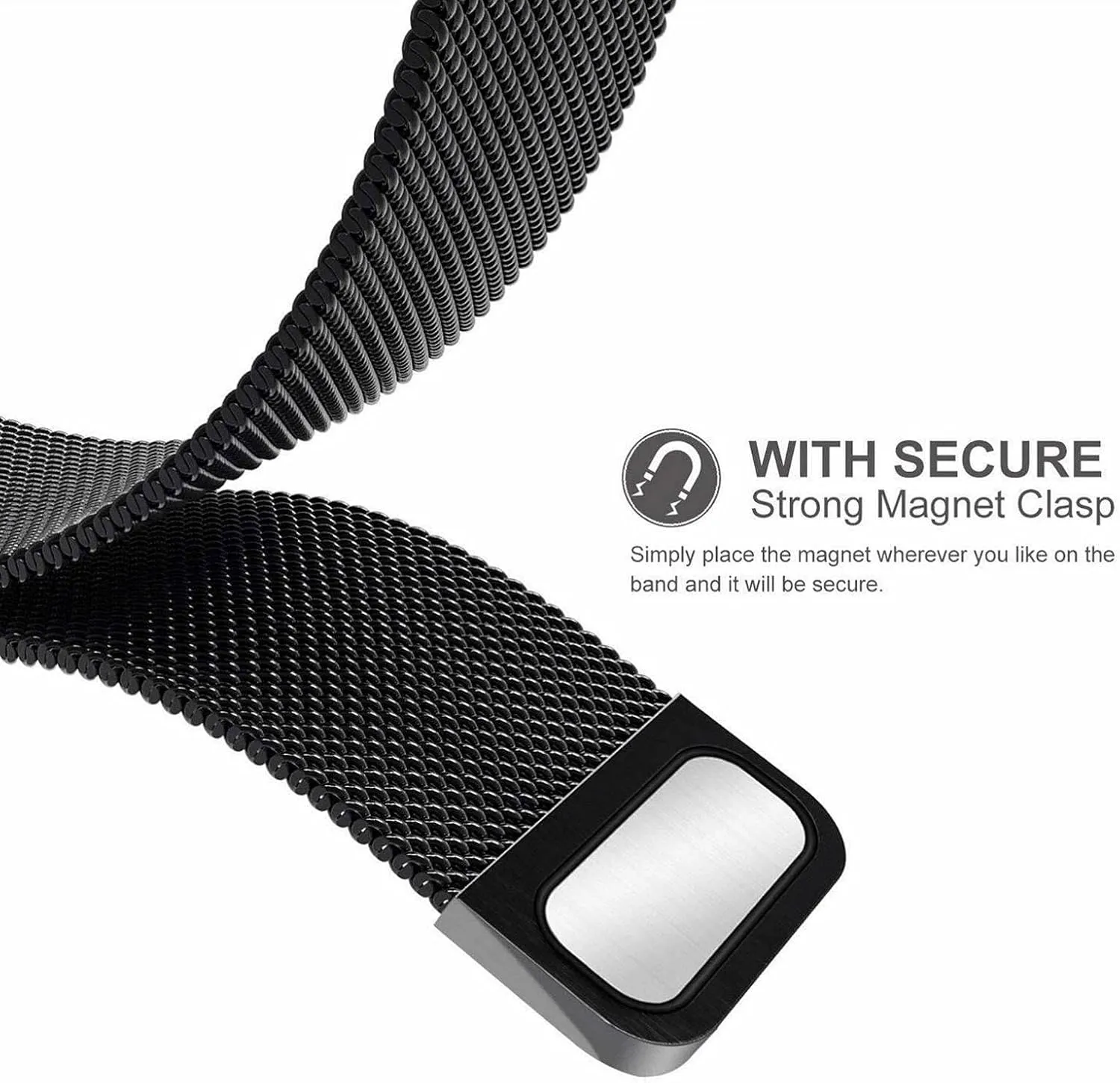 Straps for Women Men 16mm18mm 20mm 22mm DASEB Metal Magnetic Watch Band Mesh Woven Quick Release abhor paradoxically hop epidermis plot Strap Adjustable Stainless Steel Replacement 