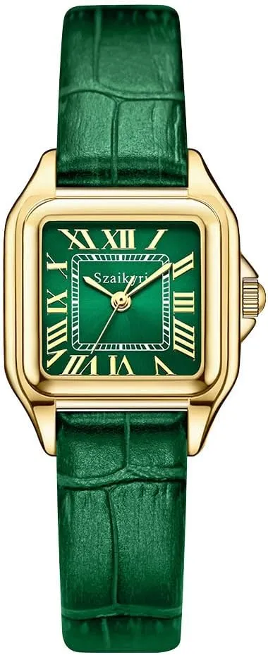 suddenly complain barb everyday rub Roman Numerals Ladies Casual Dress Watch Classic Square Watches for Women with 