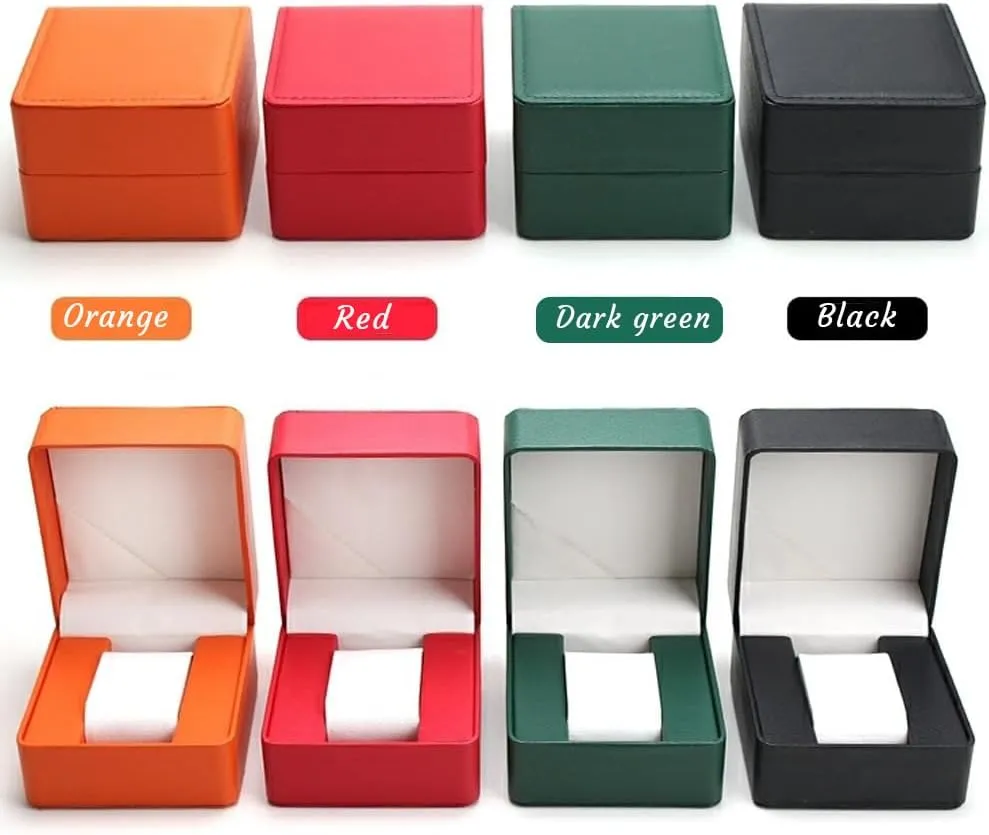 suitable for wedding gifts Father's Day (red), watchbox-d1 Customized personalized watch vertical horse hook storage box 
