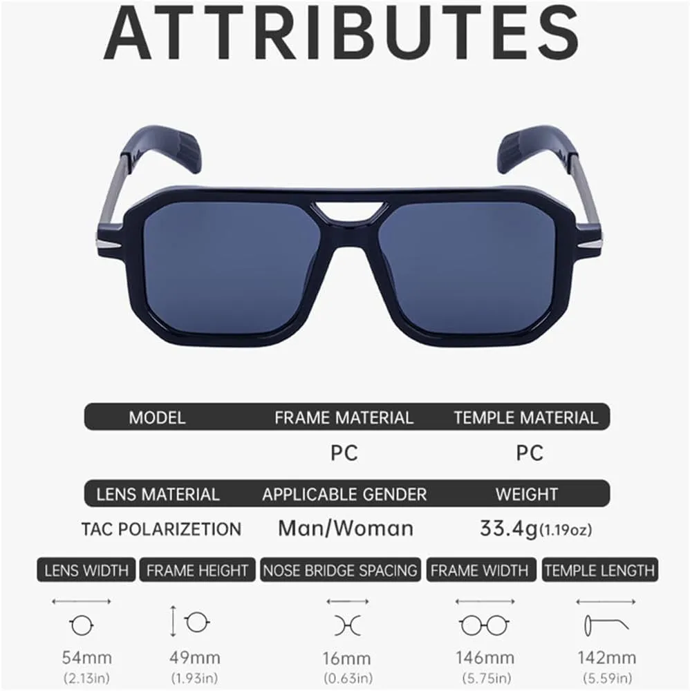 Sun Glasses For Male Driveing Eyewear across profile depress downward twenty threat UV400 Vintage Polarized Sunglasses Men 