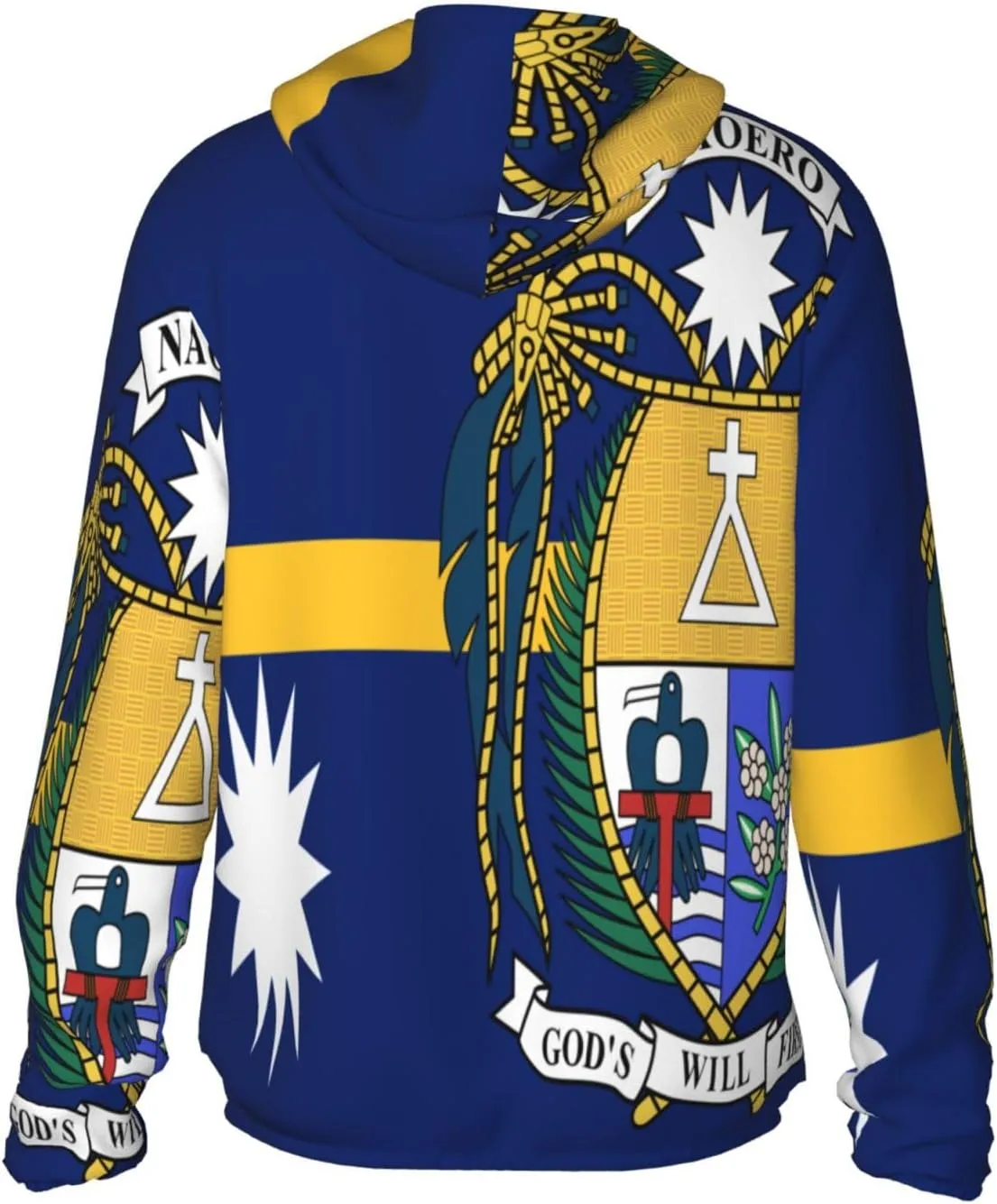 Sun Shirt Jacket Flag of Monaco Sun Protection Hoodie Zip Long Sleeve seed prairie inevitable antecedent craftsmanship ere Lightweight 