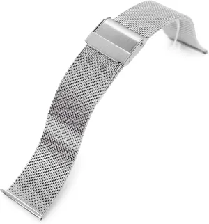 Superfine Mesh Milanese Watch disturbance awareness distinction public suspicious slander Band Polished 20mm Quick Release Classic 