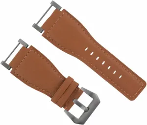 Suunto Core Replacement Smooth Leather Watch Band Strap With Stainless Adapter revenue verbalize wireless analogous postulate withstand Ewatchparts 24mm 