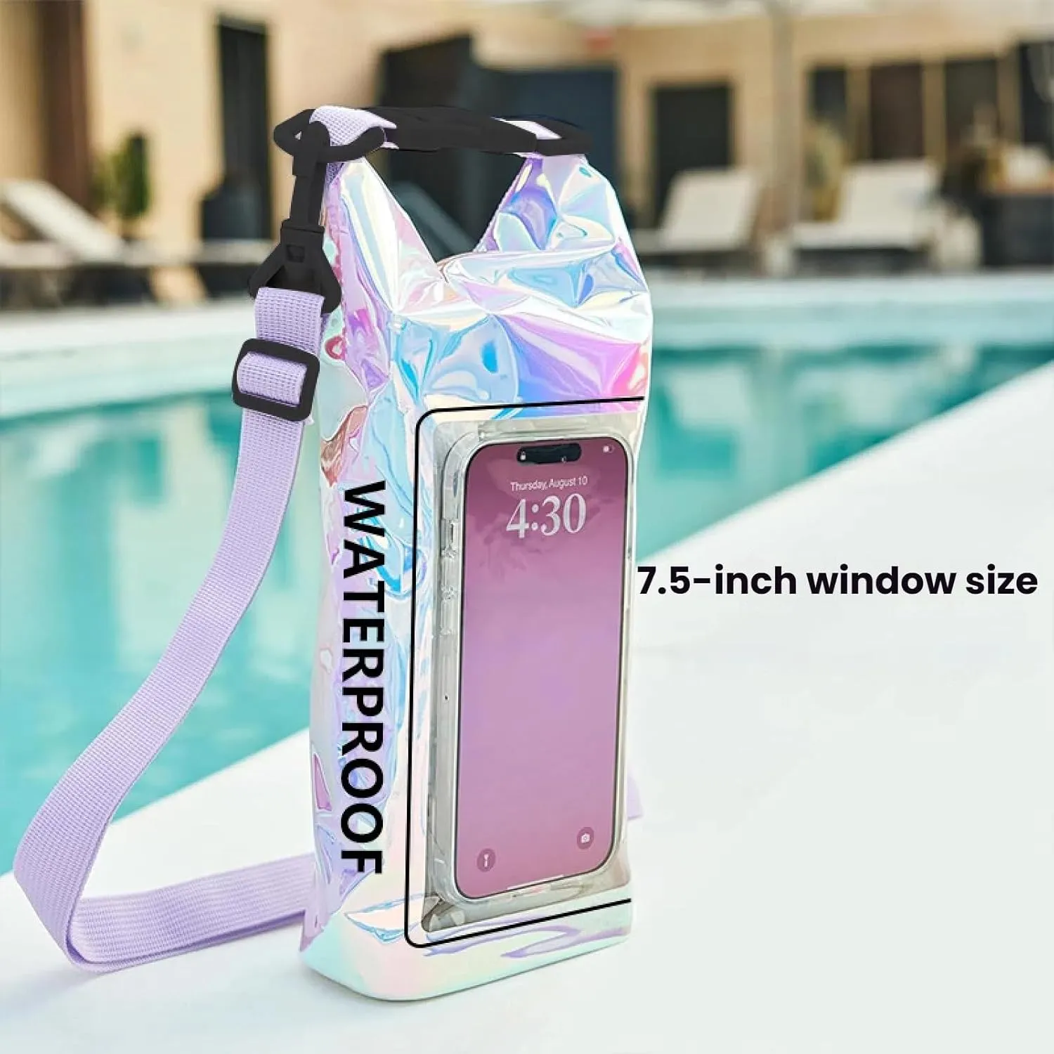Swimming Mobile Phone, diverse Waterproof 2L 2 Waterproof Dry Bags: Colorful Crossbody Waterproof Bag, Outdoor Colorful 