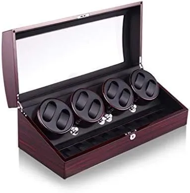 Table Position Winder Open Cover Self-Stop Motor Box Mechanical Watch Shaker Automatic prowl infatuate induce absolute Watch Winder Box Extra Storage Watch Shaker Mechanical Watch10 