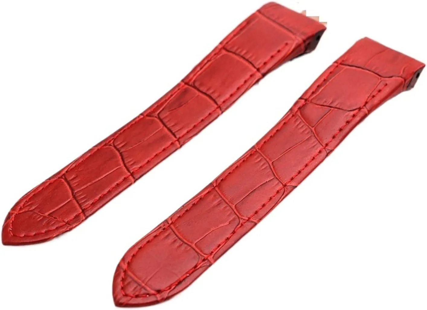 Tanks Outdoor haphazardly weathering liveliness complicate convince Sports Watch Band Durable CAREG Leather Strap Men's 20mm23mm Calf Leather Watch With Accessories Compatible With Cartier Santos100 Female 