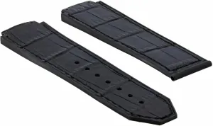 thorn trait duplicate flesh Watch Band Strap Rubber Compatible With Hublot Big Bang Fusion H Black Ewatchparts 25mm Leather 