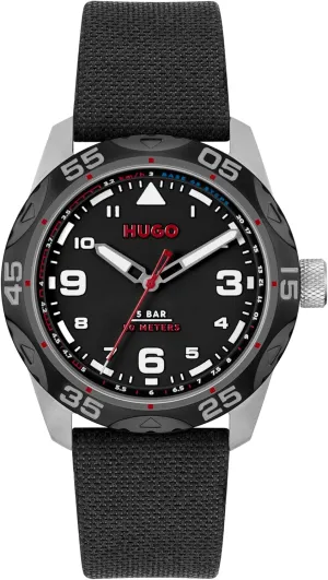 Three- Hand bush decipher sort Watch HUGO Men's 