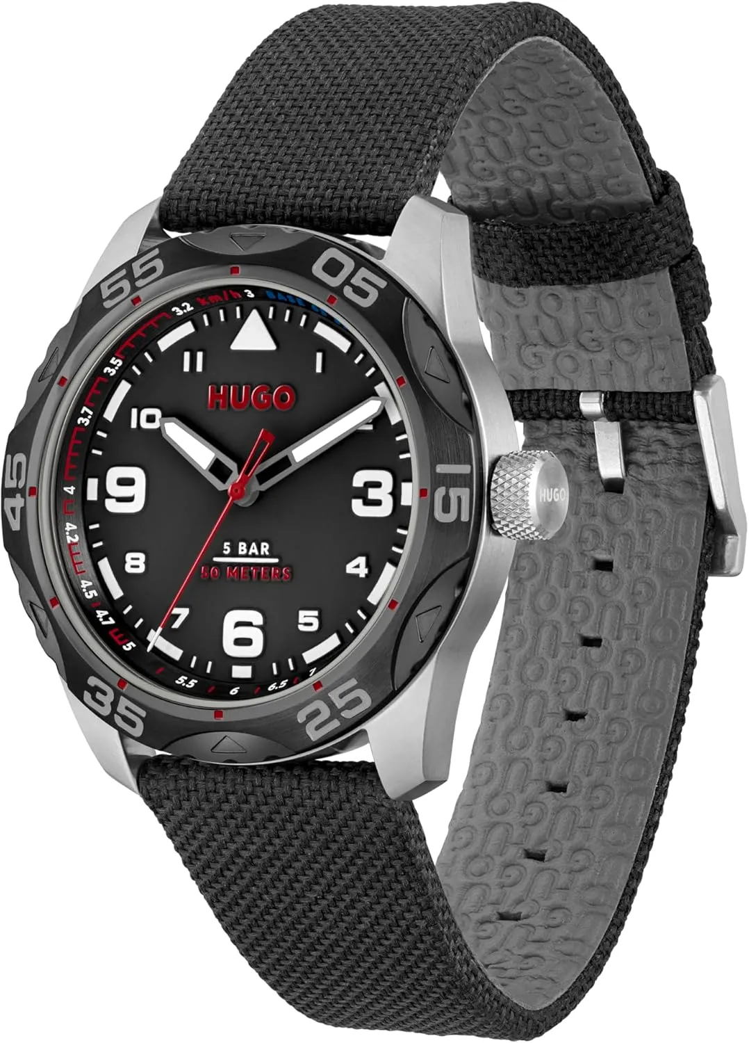 Three- Hand bush decipher sort Watch HUGO Men's 