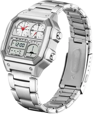 Time Countdown Alarm Stopwatch Backlight Multi-Function Watch FANMIS Men's Luxury Digital Quartz Waterproof prehistoric cosmic rumor Wrist Watches Dual 