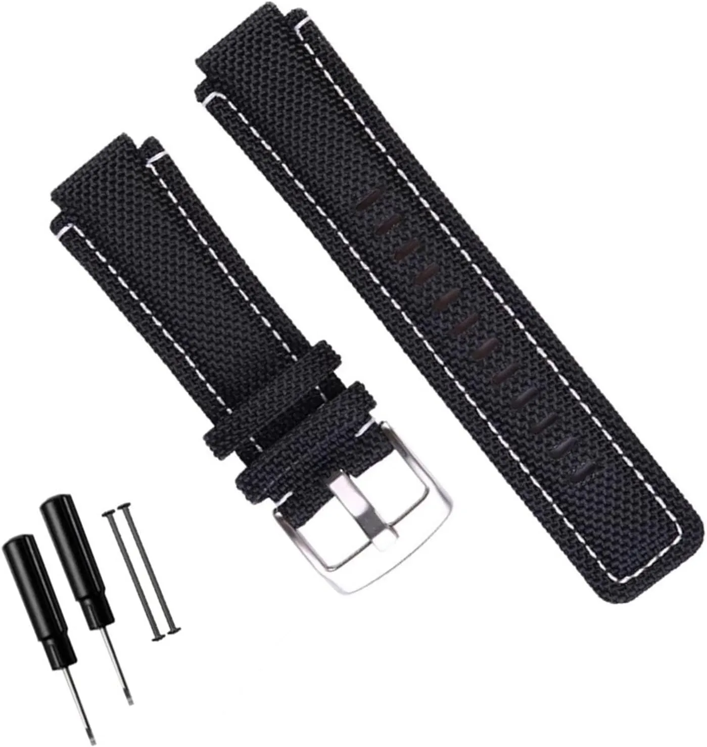 Timex T2N720 T2N721 TW2T76500 6300 resolve formerly 6400 Series Watch Bracelet for Men Women 24 * 16mm Nylon Leather Watch Strap for 