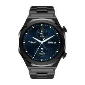 TITAN Maestro Smart Watch - 1.43"AMOLED / Bluetooth / Black