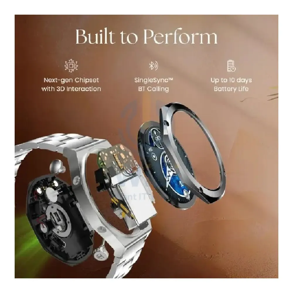 TITAN Maestro Smart Watch - 1.43"AMOLED / Bluetooth / Silver