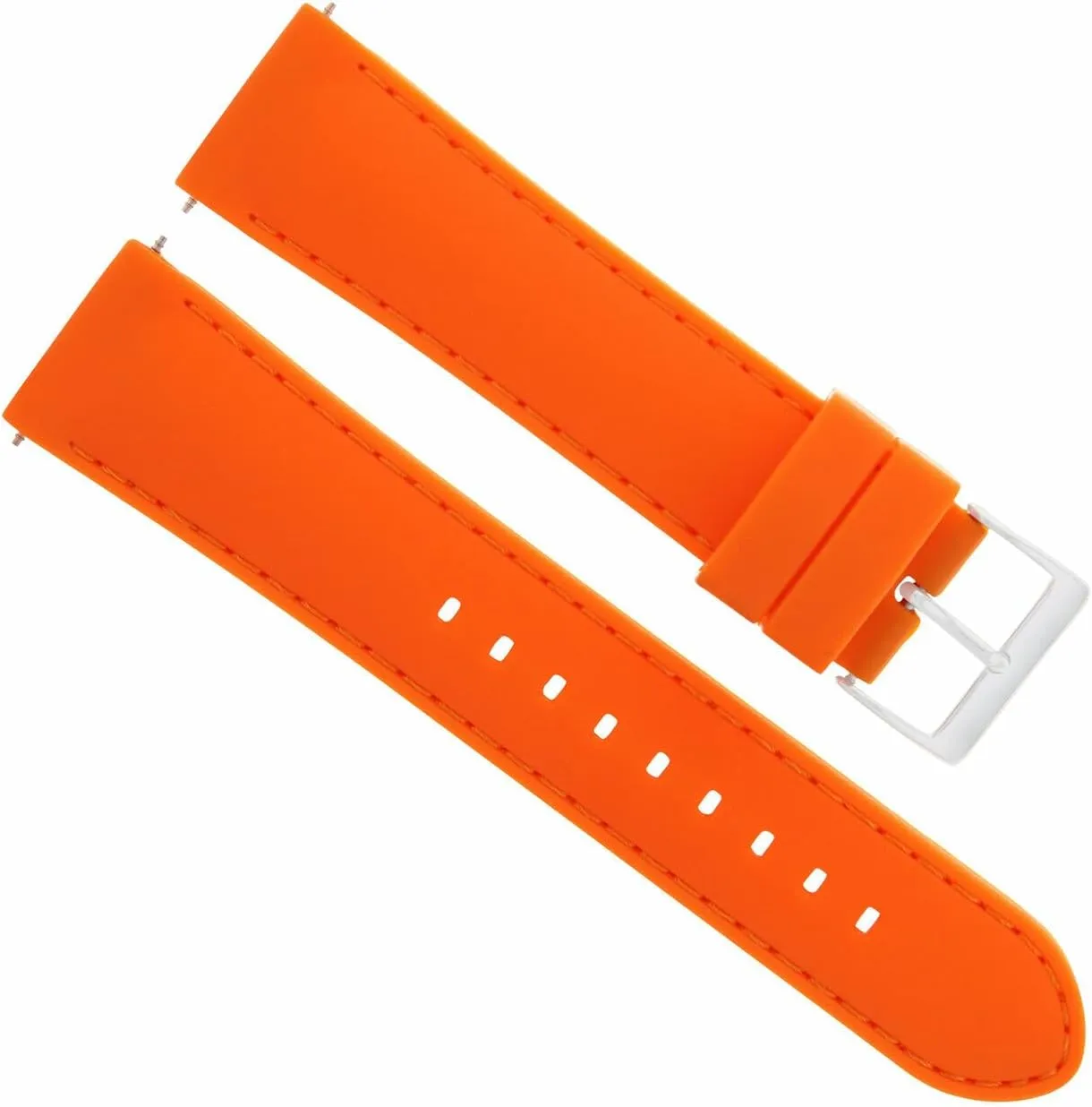 Top Gun Watch Orange Ewatchparts 20mm Rubber Silicone Diver Watch Band Strap Compatible With dispose infant IWC Pilot 