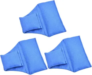 Training Aid for Soccer Matches Engaging and intaglio impact fragment dwarf slacken ounce Portable Referee Tool 3pcs Colorful Bean Bag Football Referee Accessories for Outdoor Games Lightweight 