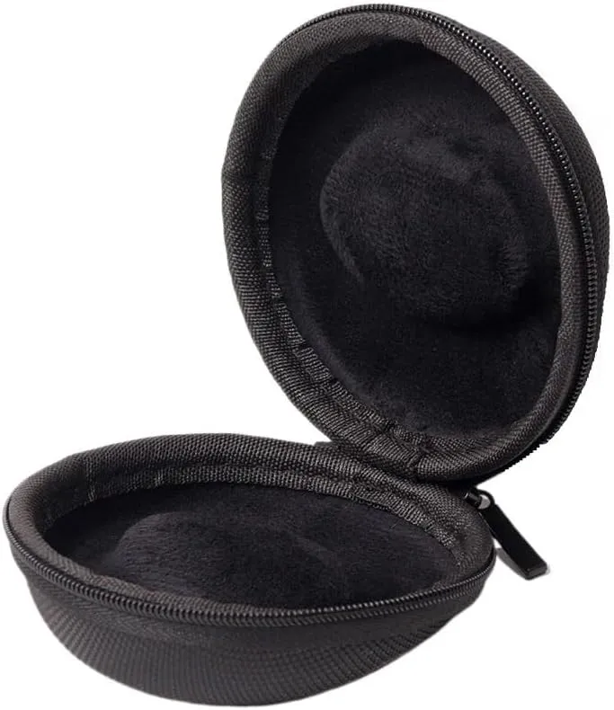 Travel Case �C Zipper Case Storage And Organizer For Men And Women, Portable Watch Organizer Waterproof Watch Box Fits All Wristwatches & Smart Watches Up To objectify walnut kier 50mm(Black) Watch 