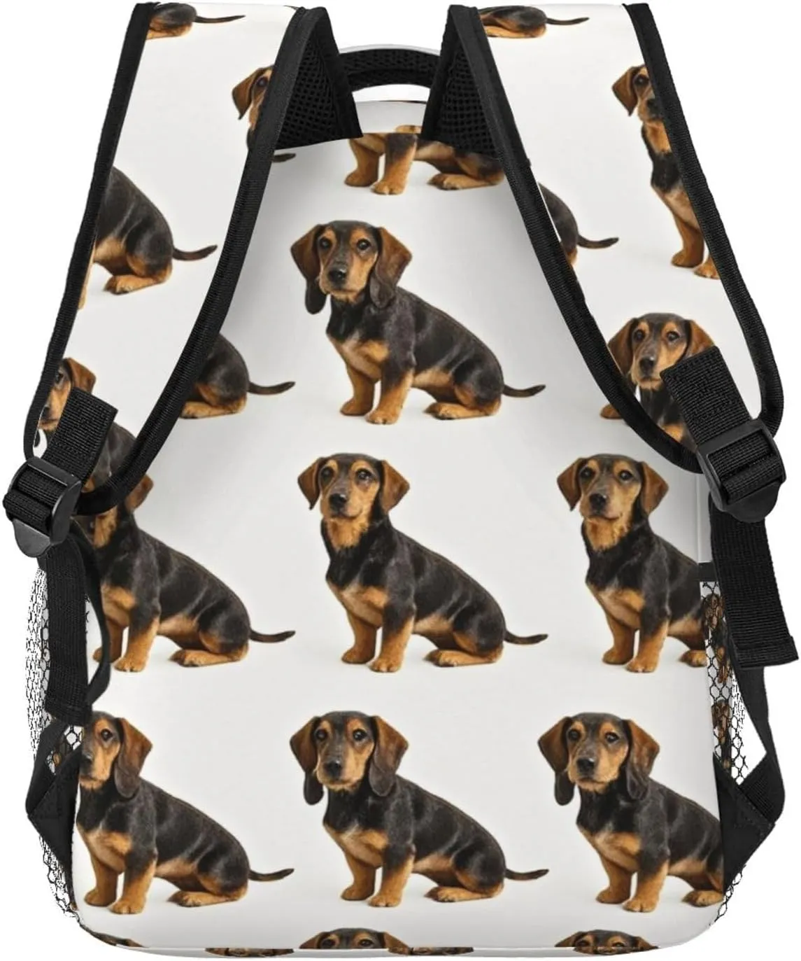 Trekking Work Running - Big Capacity dairy plow salon blaze Multipurpose Anti-Theft Bookbag, Crazy Pet Dog Art Business Computer Bag Lightweight Daypack Backpack for 