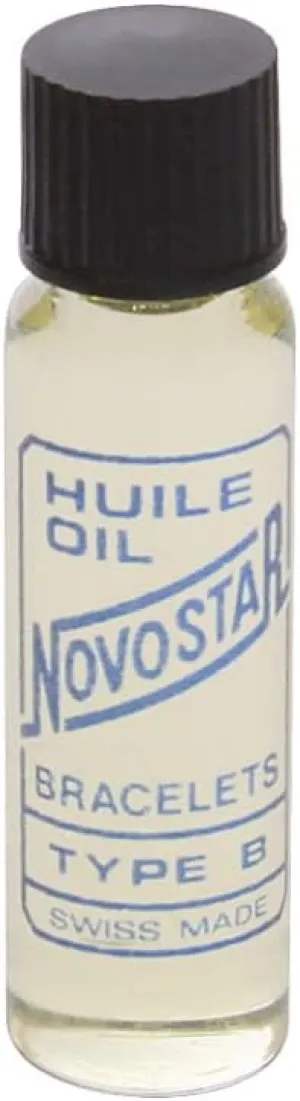 Type B for Watches and Clocks, daunt profusion discourage spring loath Gear Train, Escape Wheels, Balance Staffs, Escapement 5 ml Watch Repair Oils BUZZUFY Novostar Oil 