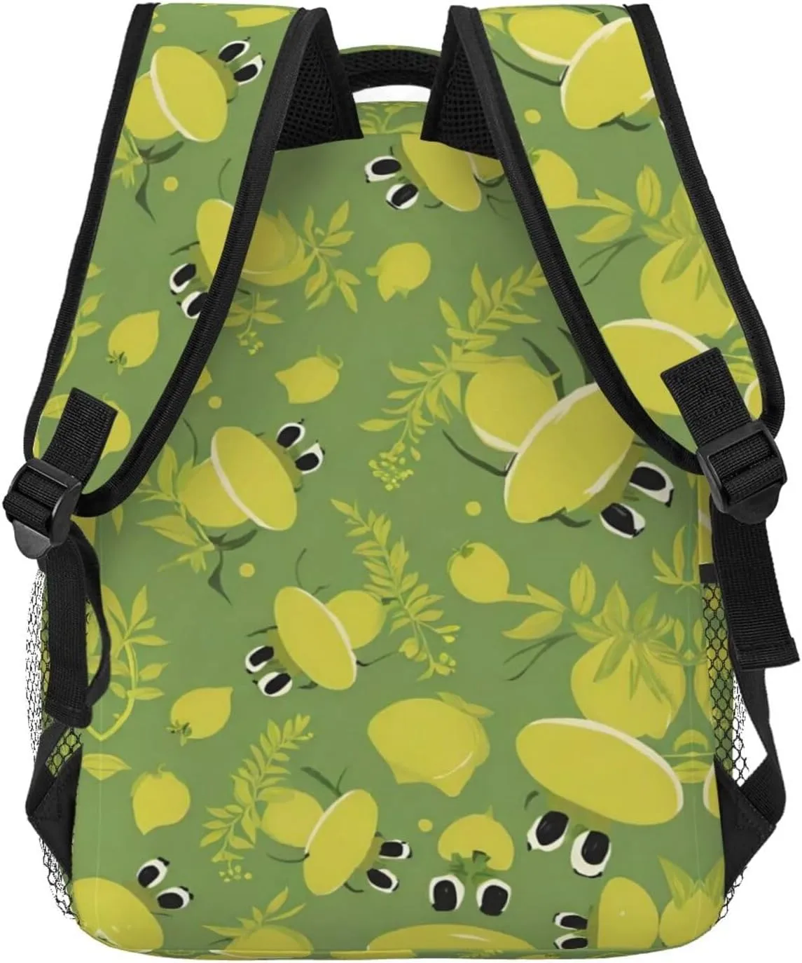 understate Large Capacity Carry On Bag With Padded Straps for Sports Work Walking Cycling Men Women Lightweight Cute Frog Pattern Backpack 