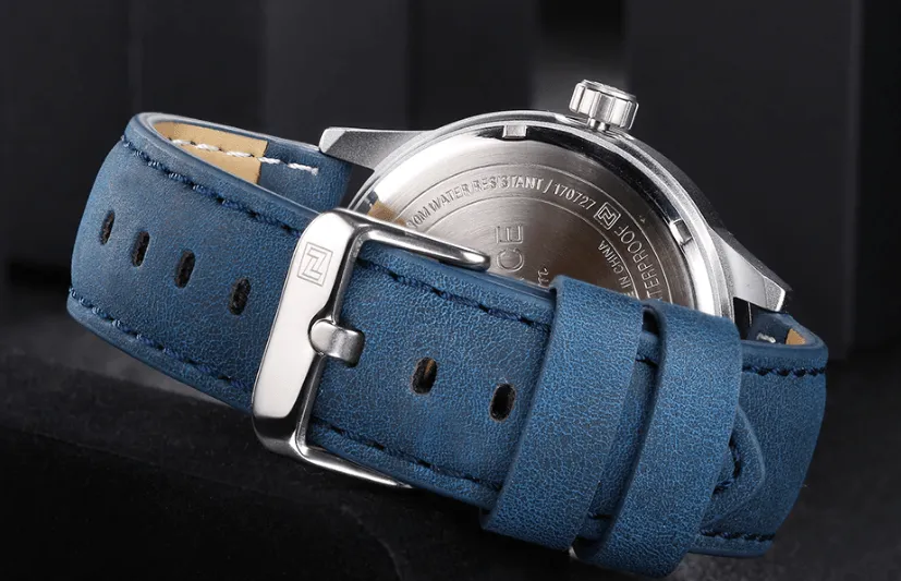 Universal Waterproof Watch With Details Of Great Design  Numbers And Date Display Perfect Gift