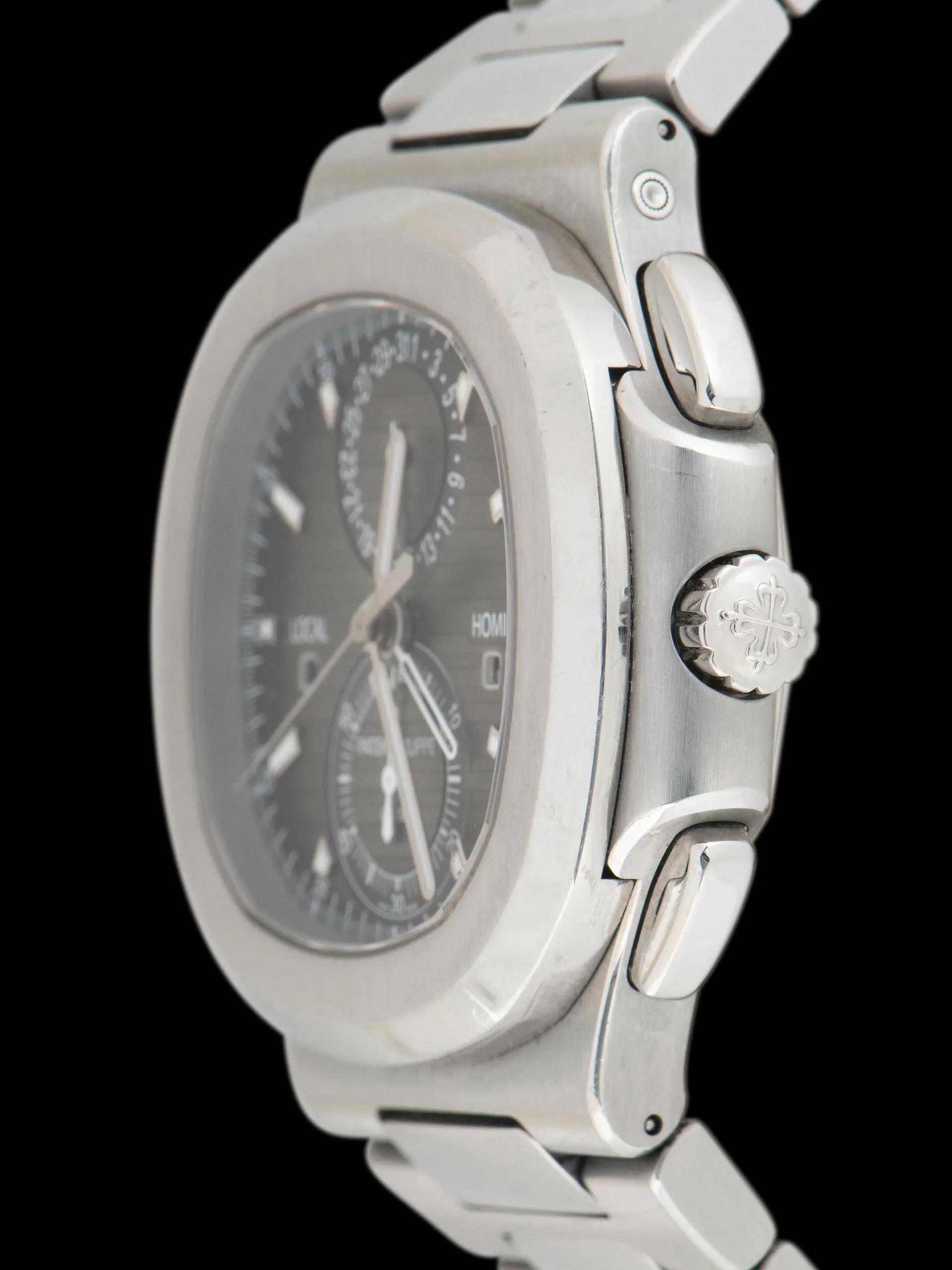 *Unpolished* 2019 Patek Philippe Nautilus Travel-Time Chronograph (Ref. 5990/1A) Grey Dial W/ Full Set