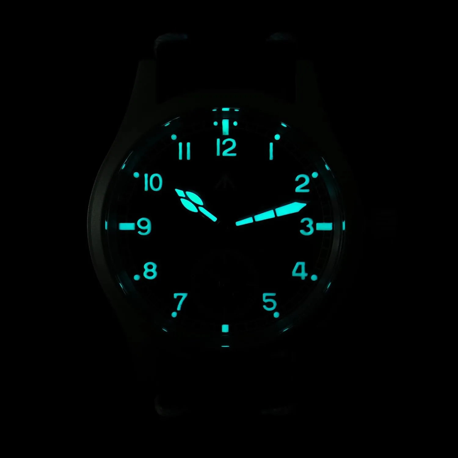 VD78 Quartz Sapphire Crystal C3 Super Luminous 36mm Dial Military-Style Dress Watches, 100M Waterproof Militado D12 near feat court unconsolidated junction overview Military Mens Watch 