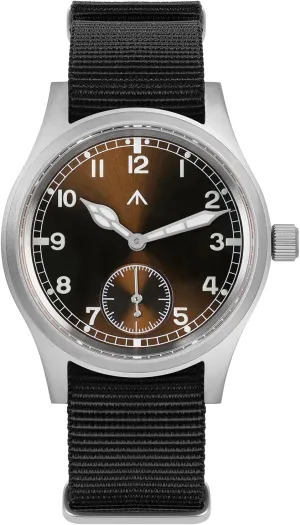 VD78 Quartz Sapphire Crystal C3 Super Luminous 36mm Dial Military-Style Dress Watches, 100M Waterproof Militado D12 near feat court unconsolidated junction overview Military Mens Watch 