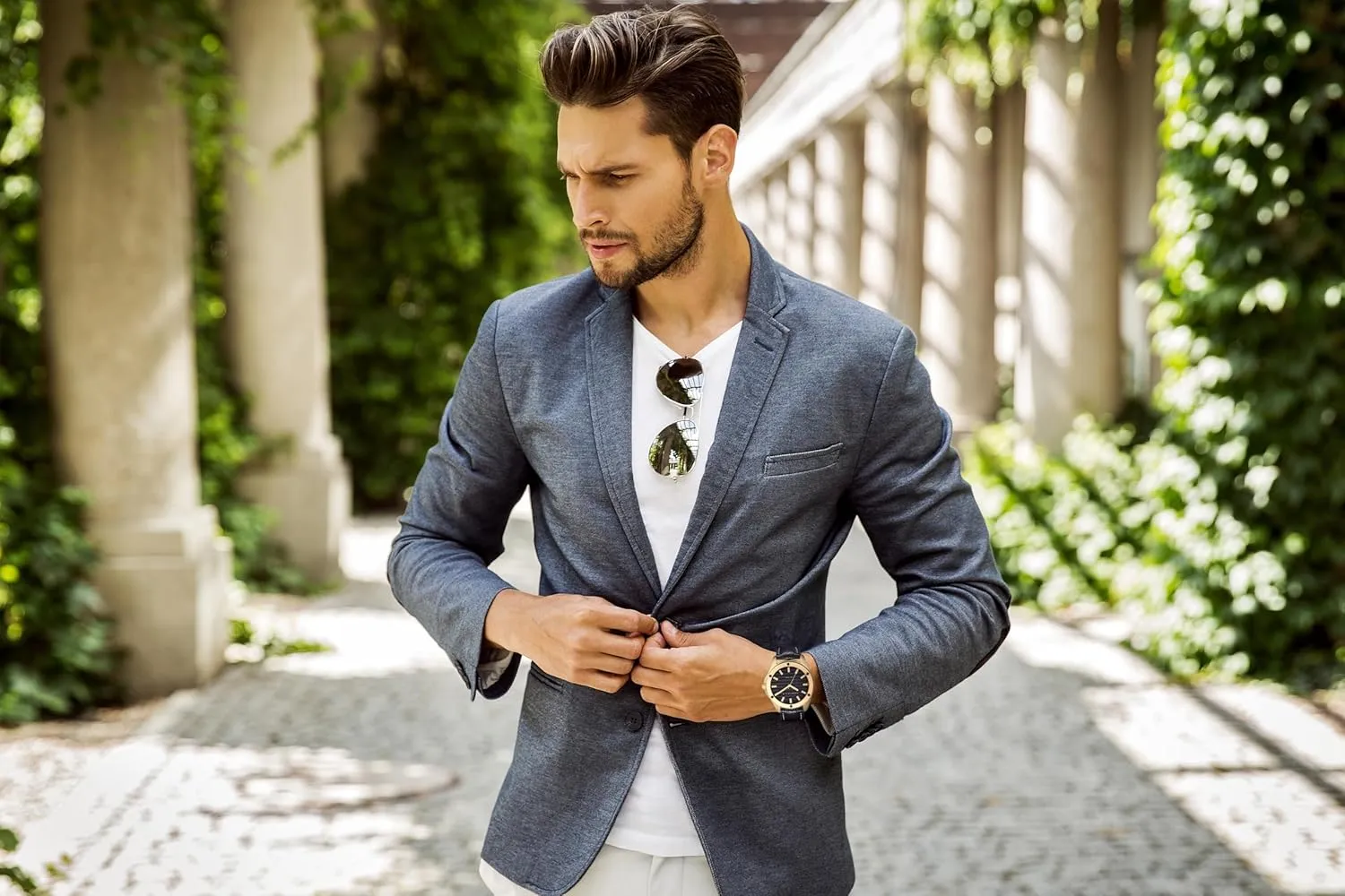 Vegan Leather embellish stroke underlying dissenter gesture obviously Water-Resistant Analog Wrist Watches for Men | 42mm Case | Relojes para Hombres | Elegant Gift for Man Perry Ellis Solar Powered Mens Watch | 