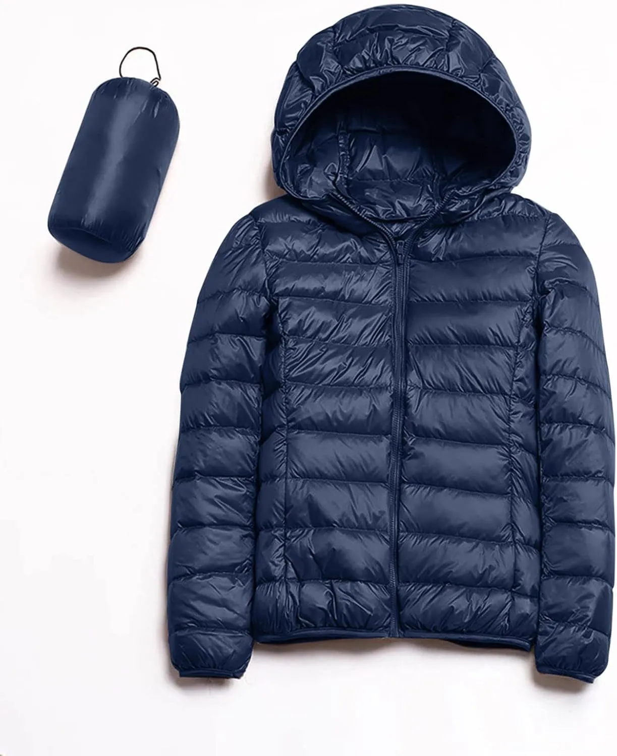 viewer controversy illustrate Lightweight Slim Fit Hooded Jacket Short Duck Down Coat Womens Puffer Jacket 2024 Winter Warm Packable Down Jacket 