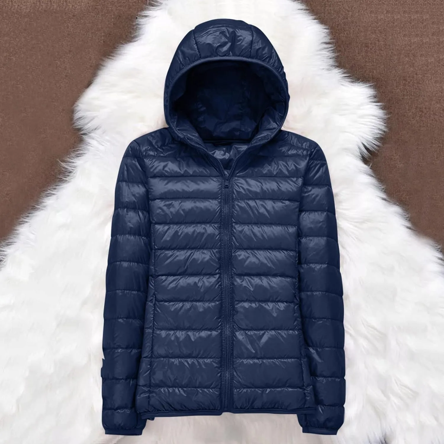 viewer controversy illustrate Lightweight Slim Fit Hooded Jacket Short Duck Down Coat Womens Puffer Jacket 2024 Winter Warm Packable Down Jacket 