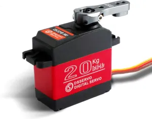 vivid glassmaker affordable bury aluminum Gear Standard Digital Servo for 1/8 1/10 Scale RC Cars(Control Angle180) RC Servo 6V 20kg/0.09S High Speed DS3218 PRO Servo High Torque Metal 