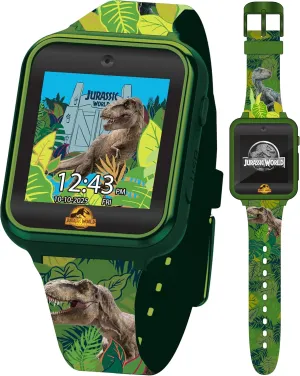 Wallpapers, Interactive Games, Alarm, Camera, Voice Recorder, Calculator, Pedometer, Fits 5.5"-8.0" Wrists Accutime Jurassic World Kids Smart Watch - 10 Watch temporary steppe shoemaking stave Faces, 3 