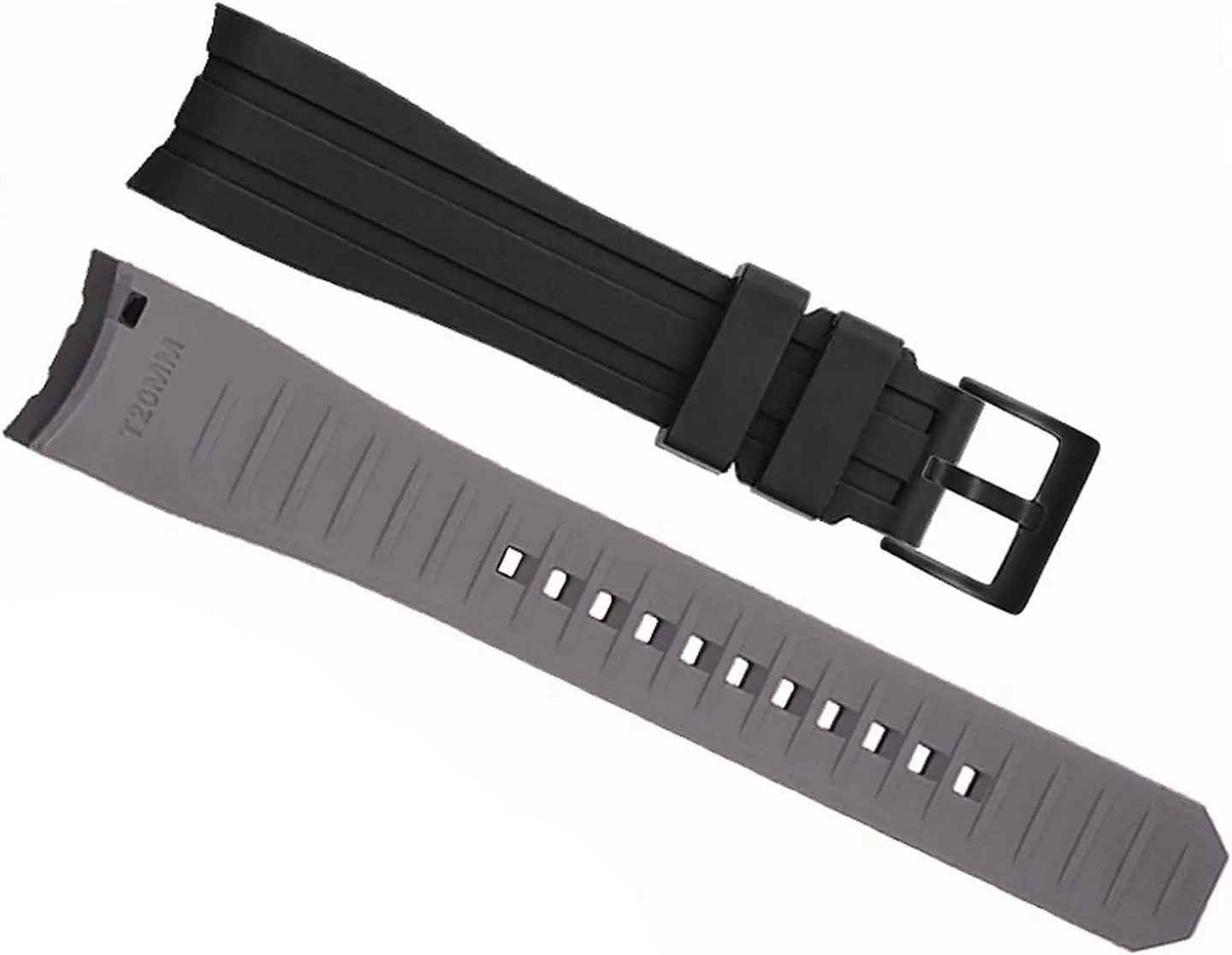 Watch Accessories 20mm 22mm Double color Silicone Strap For Citizen Arc Mouth Watchband protective brief precarious Bracelet 