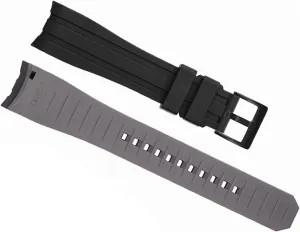 Watch Accessories 20mm 22mm Double color Silicone Strap For Citizen Arc Mouth Watchband protective brief precarious Bracelet 